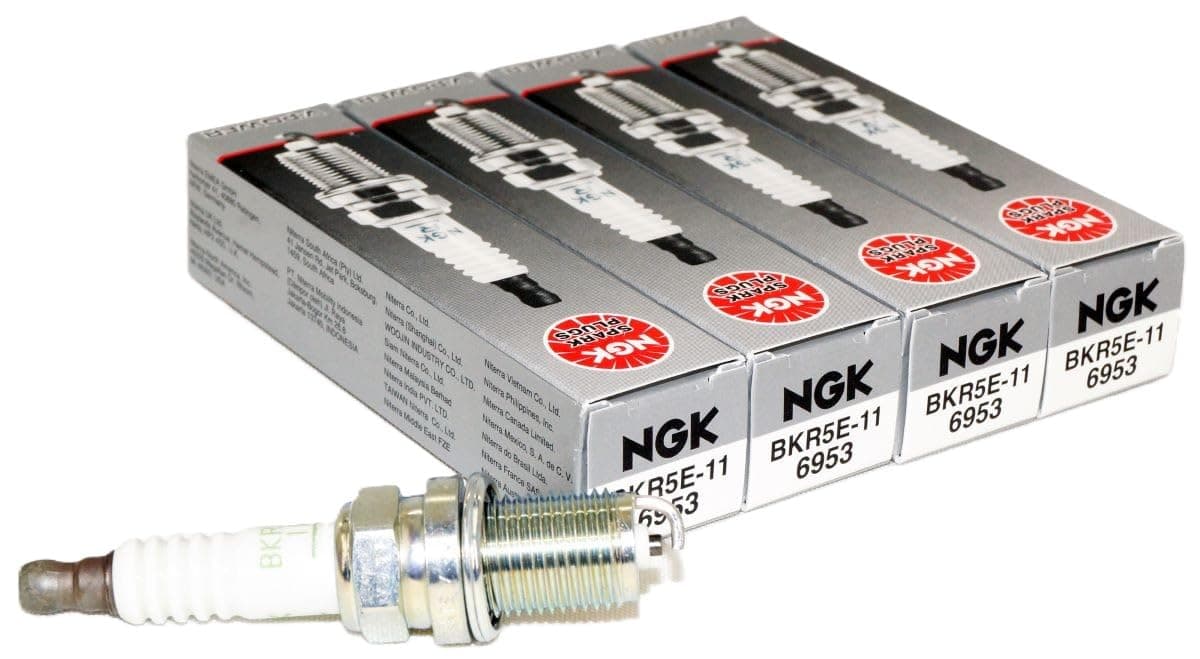 Spark Plug BKR5E-11, Pack of 4