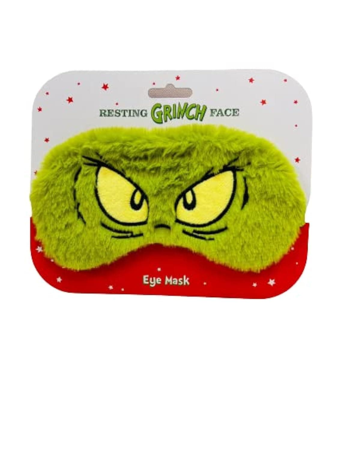Dr.Seuss Grinch Sleep Eye Mask-with Elastic Strap for Night-Travel-Nap-Xmas Gift Stocking Filler New