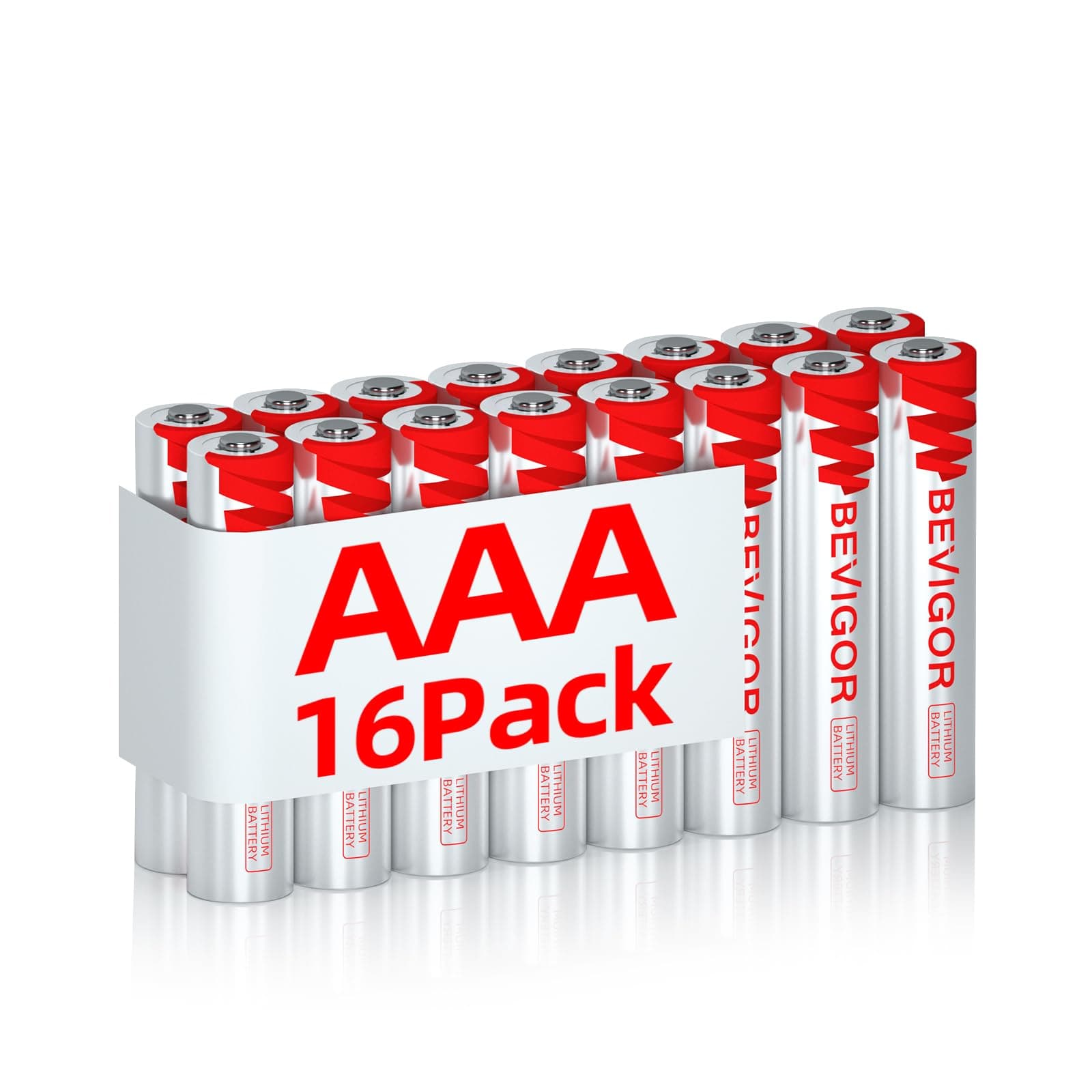 Lithium Batteries AAA,16Pack Triple A Lithium Iron Batteries, 1.5V 1200mAh Longer Lasting AAA Batteries for Flashlight, Toys, Remote Control, Non-Rechargeable