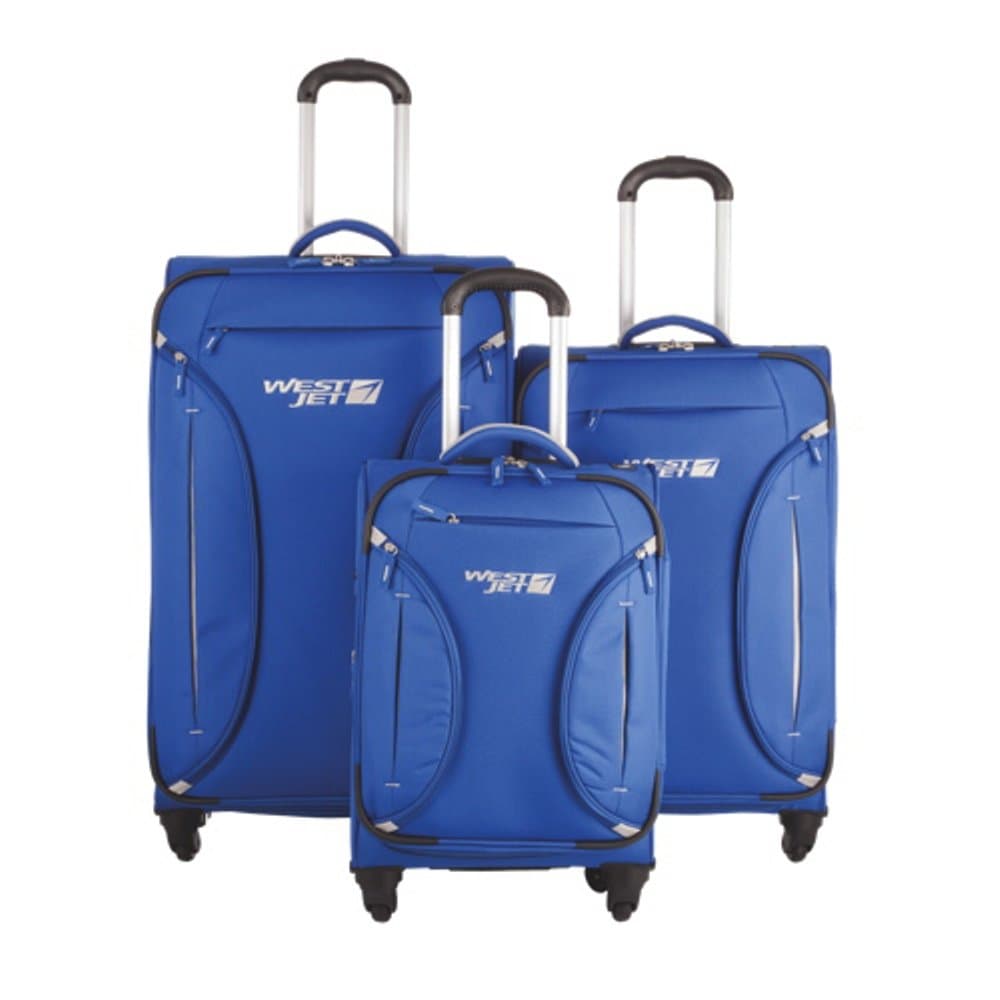 WestJet Feather Lite Lightweight Luggage 3pc nested set