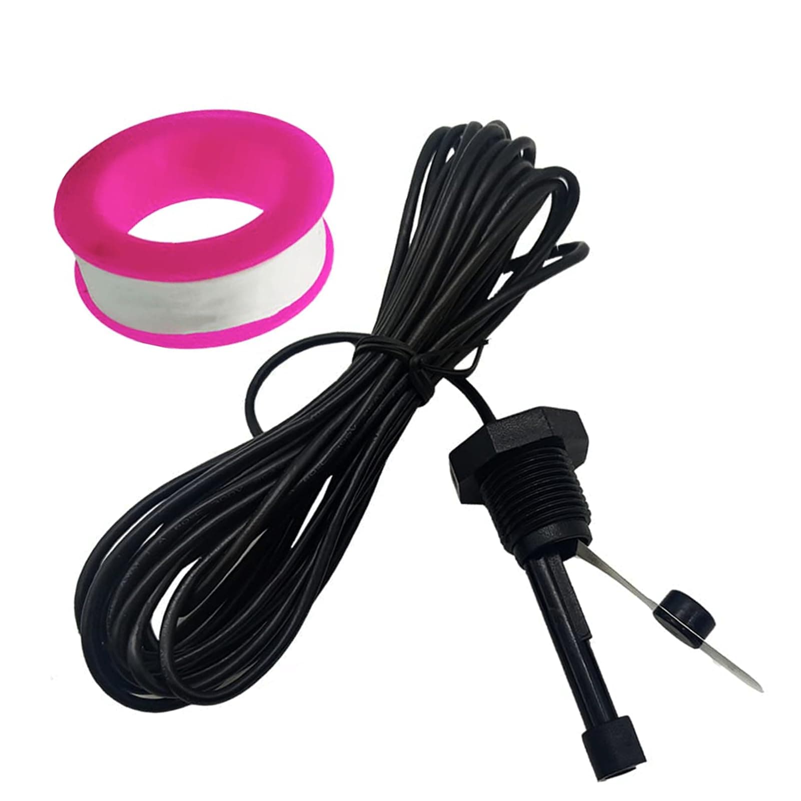 Upgraded GLX-FLO-RP Flow Switch for Hayward Salt Systems,Metal Induction Structure Pool Flow Sensor Fit for Hayward Goldline & Aqua Salt Cell and Chlorine Generator, with 15FT Cable & 15-Year Warranty