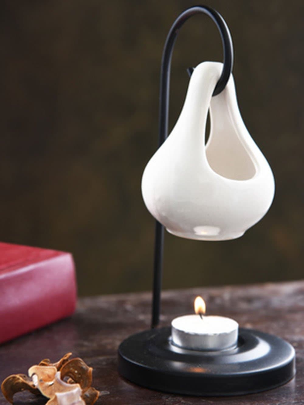 Brahmz Aroma Oil Burner - Hanging White