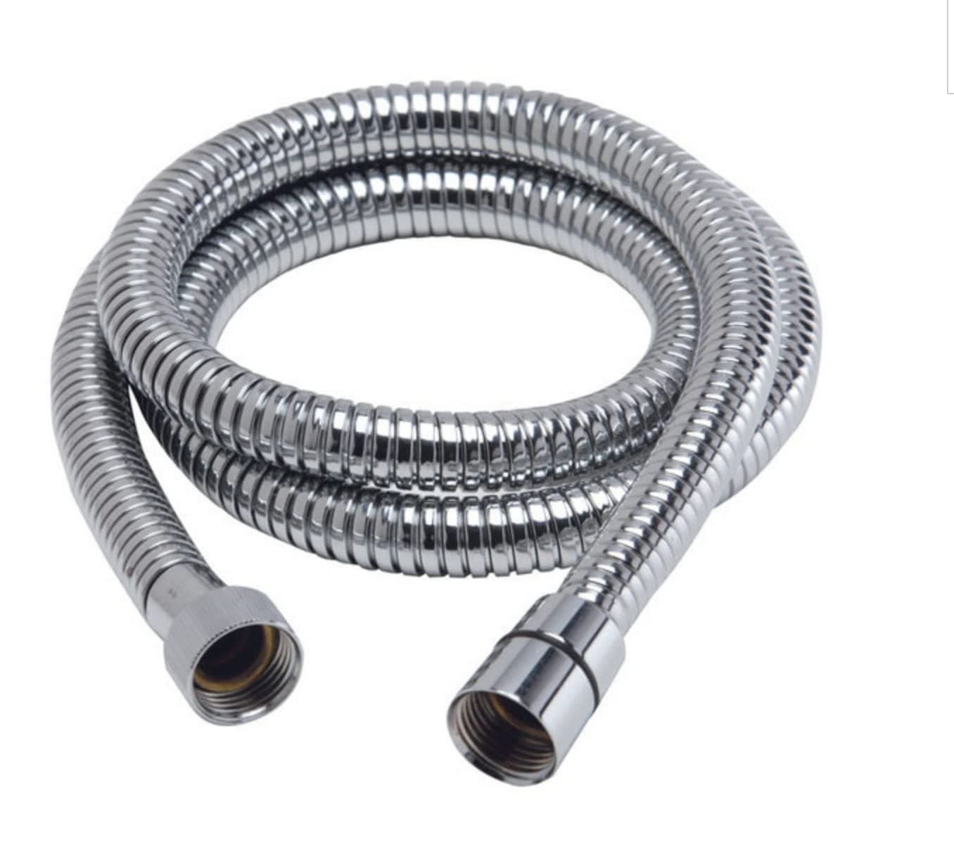 Super Low Water Pressure Boosting 12mm Large BORE 1.5 Meter Long Shower Hose