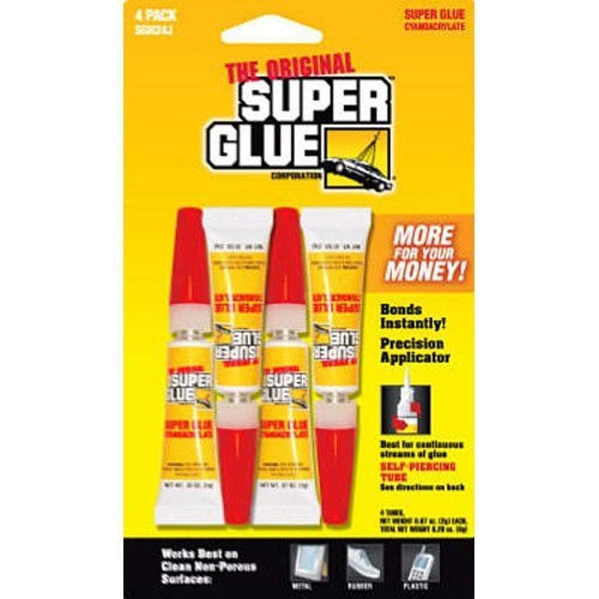 Pro Seal SGH24 Super Glue 4 Pack. 4 g.