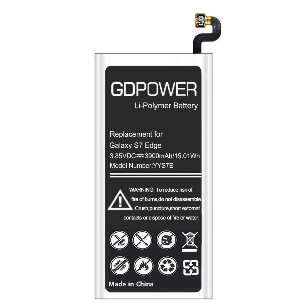 Galaxy S7 Edge Battery, GDPower 3900m