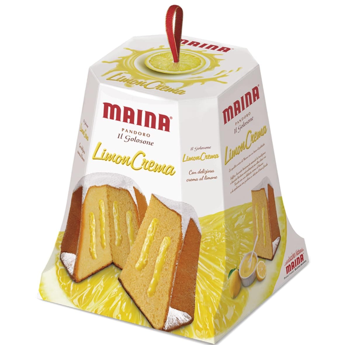 Italian Pandoro with Lemon Cream