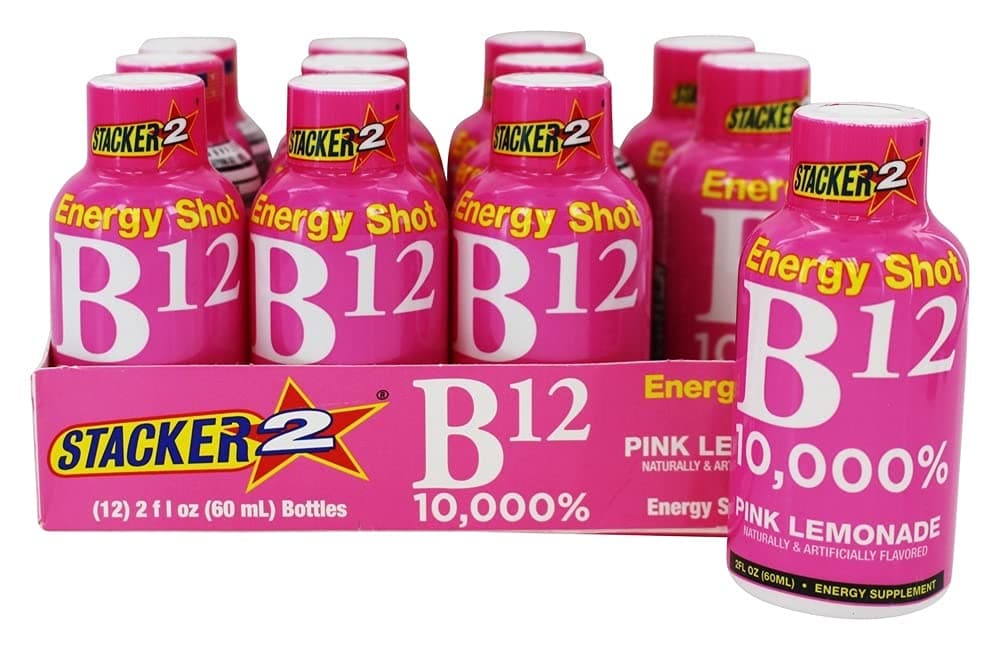 Pink Lemonade B12 Energy Shot, 2oz (12 Pack)