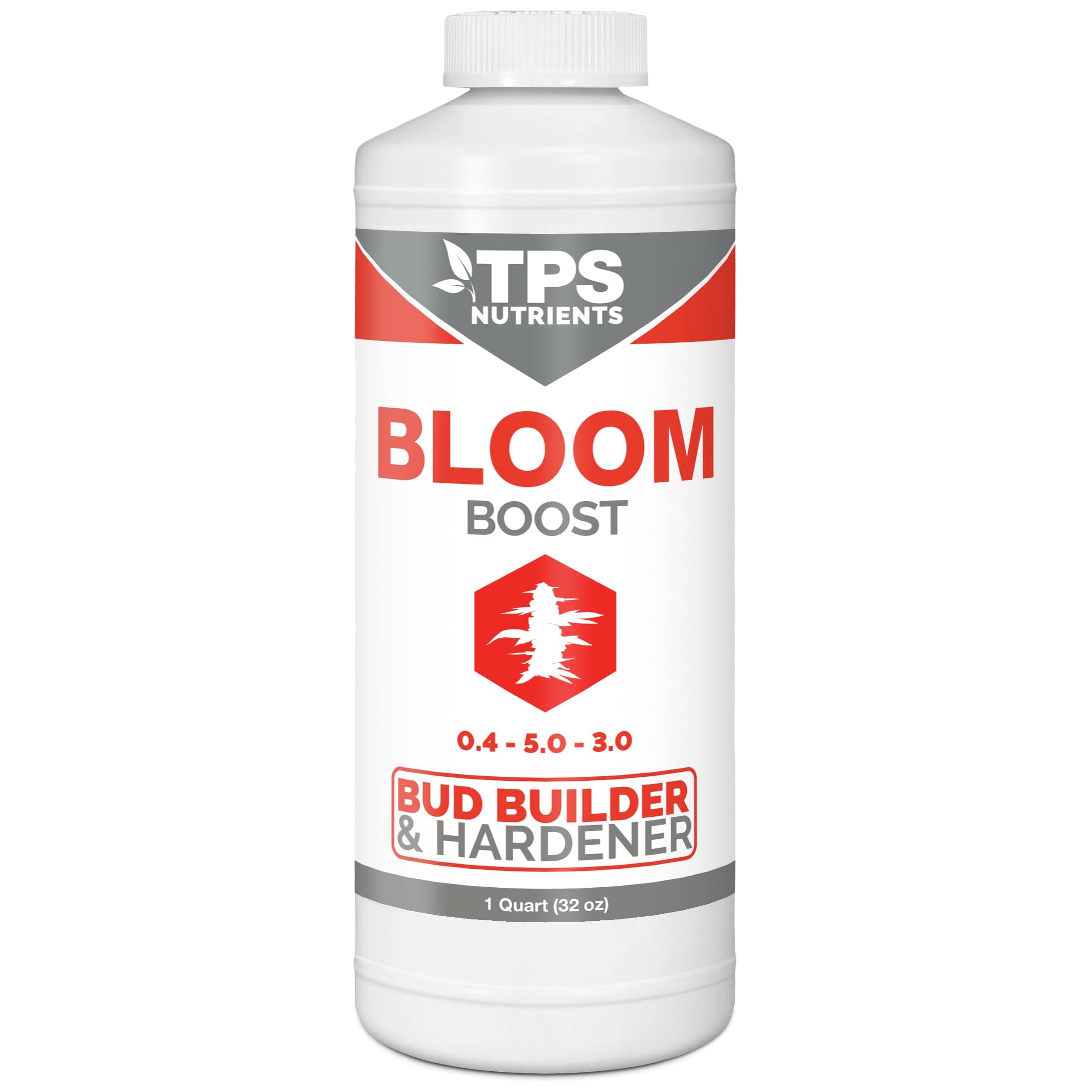Bloom Bud Builder & Flower Hardener Plant Nutrient and Supplement, Triggers Fast Flowering by TPS Nutrients, 32 oz