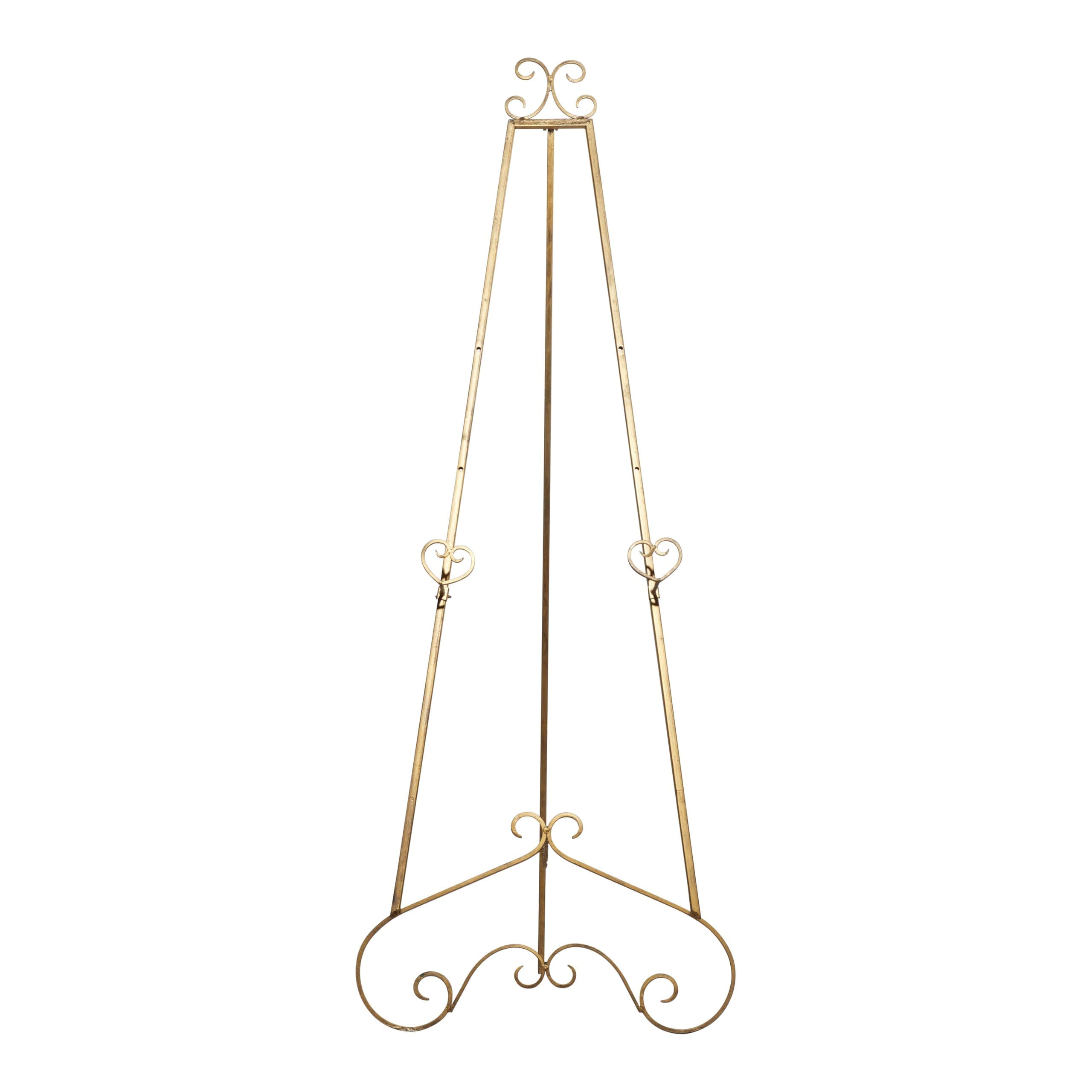 Traditional Gold Metal Easel