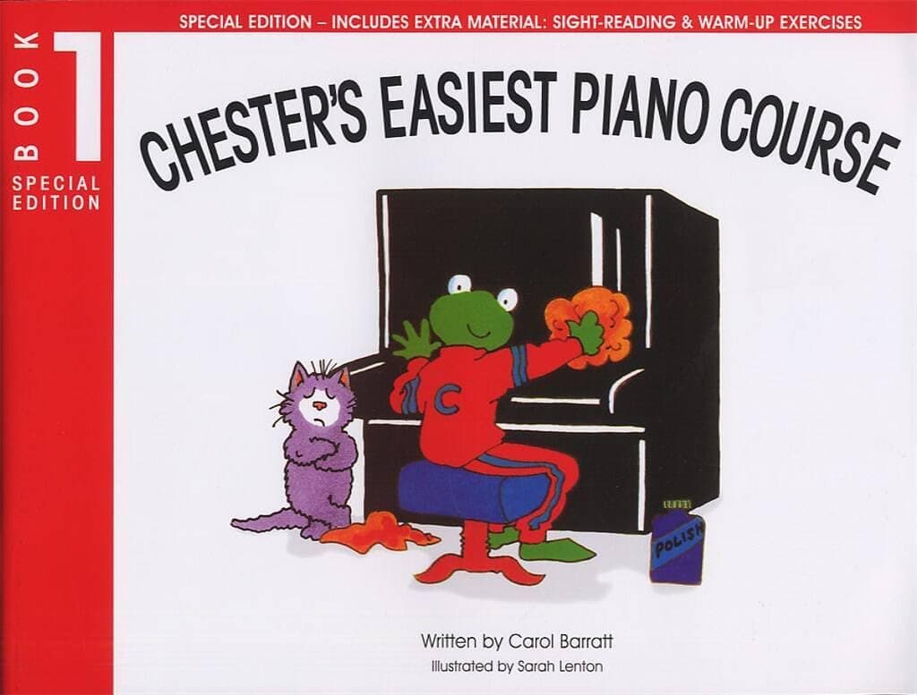 Chester's Easiest Piano Course - Book 1 Special Edition | Piano Method for Beginners | Sight-Reading and Warm-Up Exercises | Fun Piano Learning for Young Children | Music Sales America