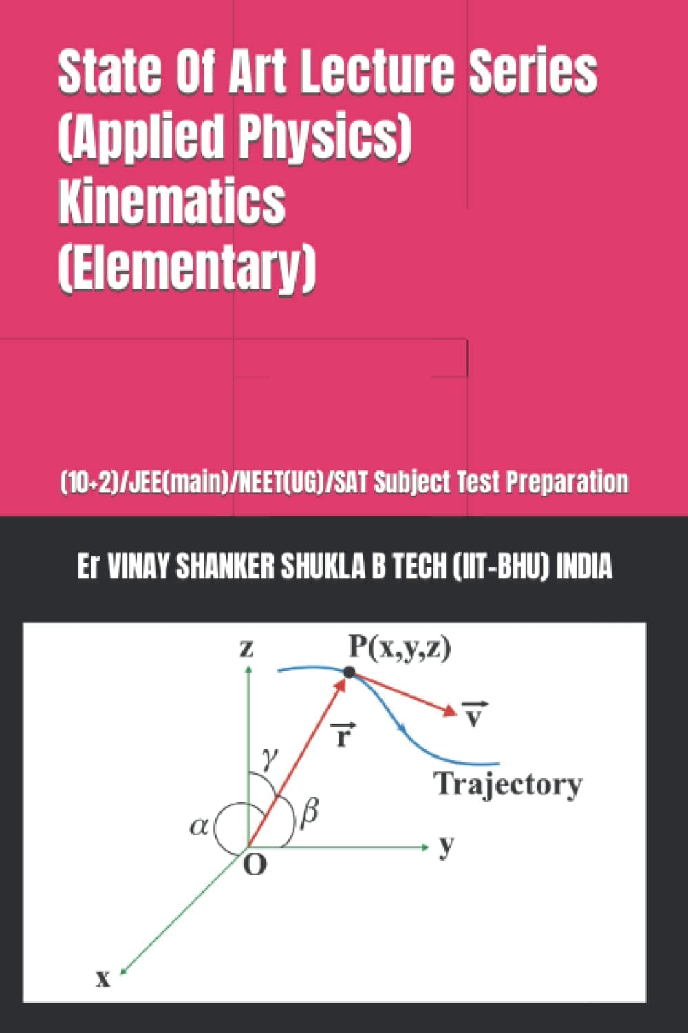State Of Art Lecture Series (Applied Physics) Kinematics (Elementary): (10+2)/JEE(main)/NEET(UG)/SAT Subject Test Preparation