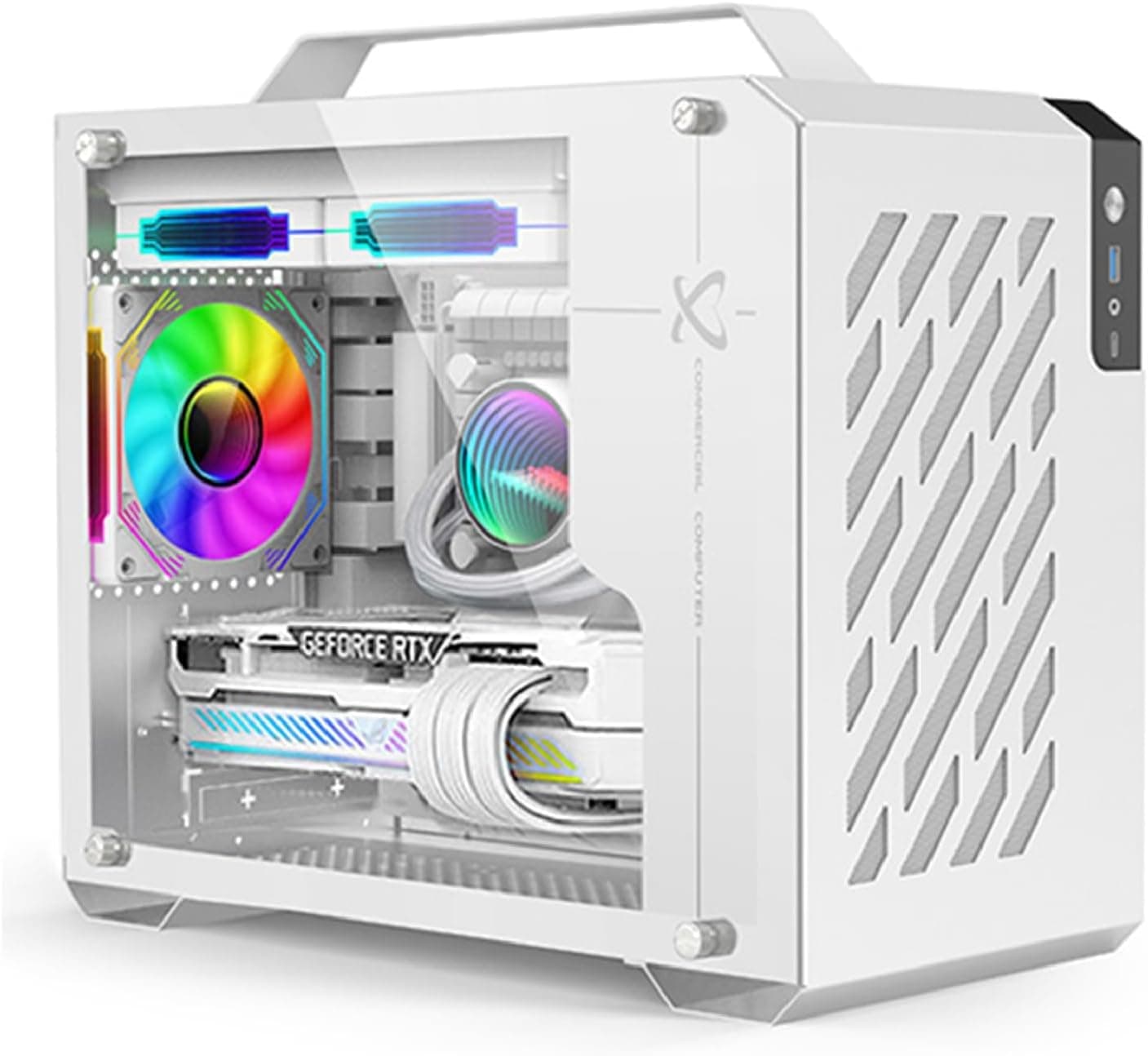 PORTABLE BUDGET GAMING/WORKSTATION mini DESKTOP PC: CORE I5 9400F | GPU OPTION | 16GB RAM | 1TB NVME/SATA SSD | Windows 11 | WIFI AND BLUETOOTH READY (CORE I5 9400F + GTX 1080 8GB GRAPHICS)