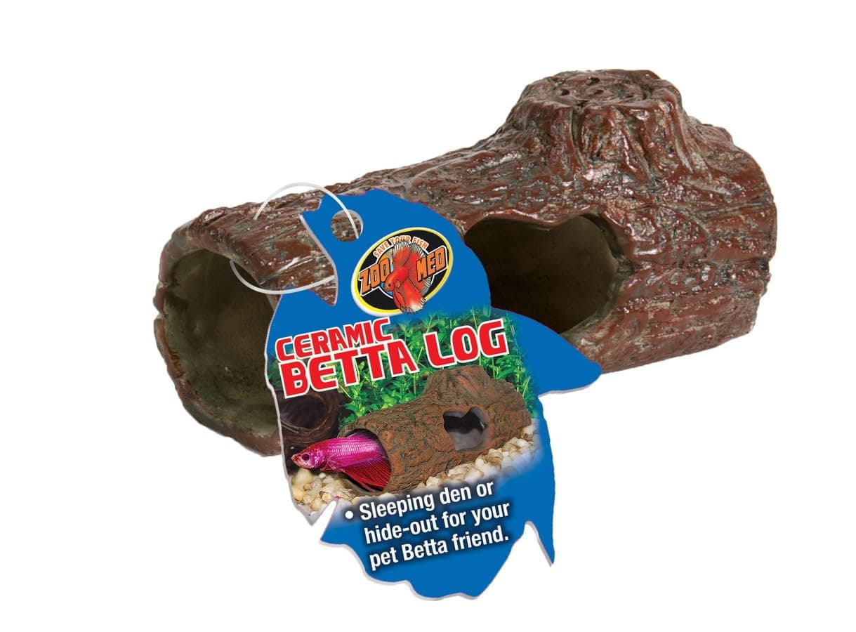 Zoo Med Ceramic Betta Log Small