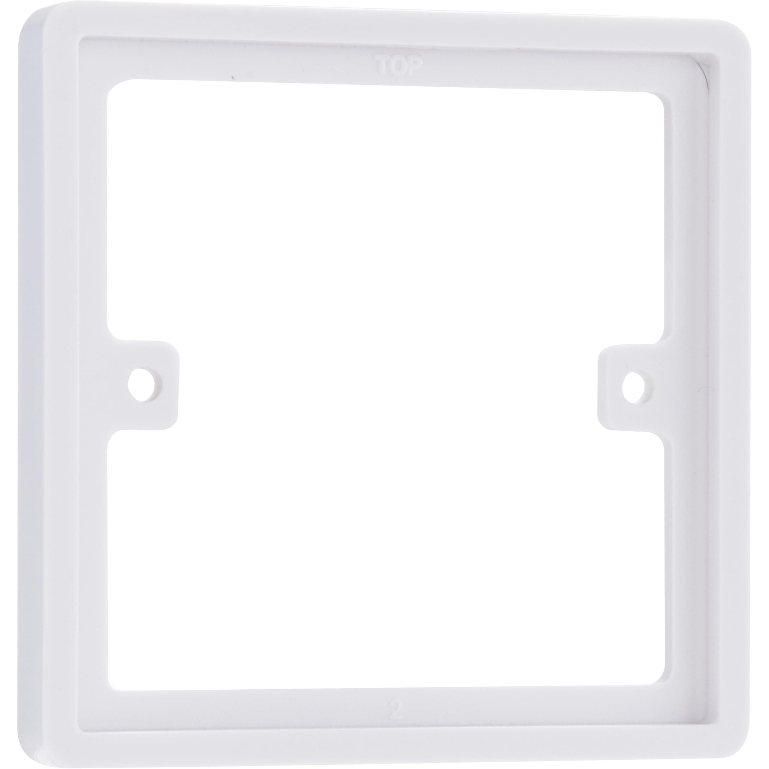 BG Electrical 817 1 Gang 10mm Square Spacer