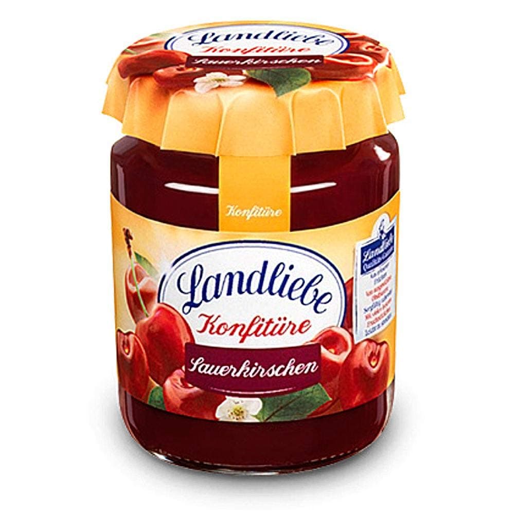 Landliebe Sour Cherry Jam -7 oz. / 200 g
