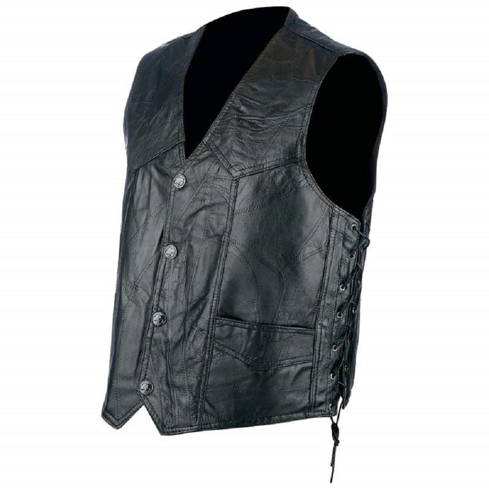 Rocky Ranch Hides Side Lace Vest