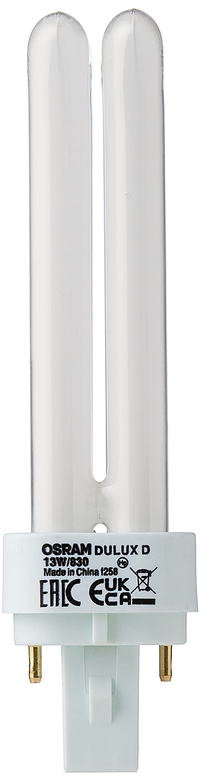 Osram Compact Fluorescent Lamp 13 W 2 Pin Warm white