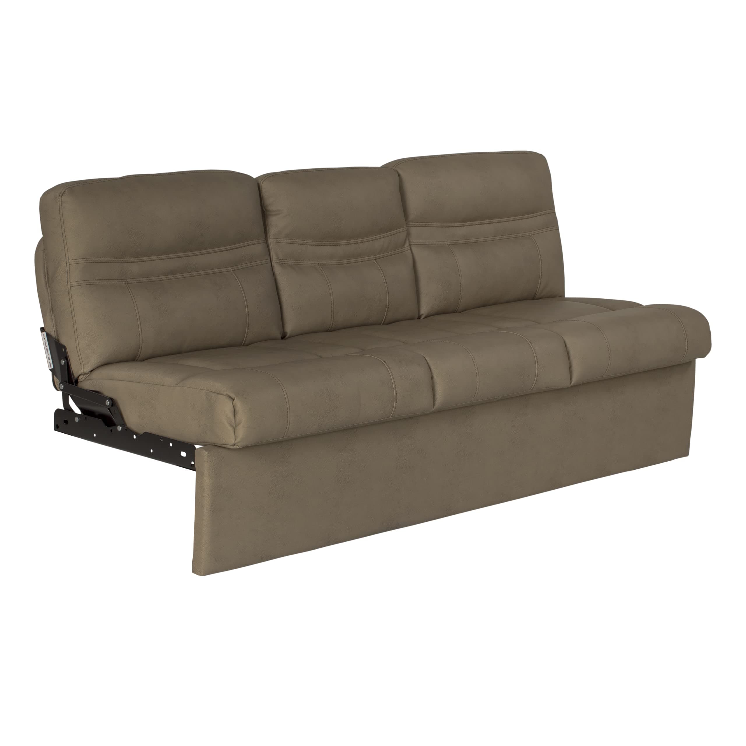 Thomas Payne RV Jackknife Sofa, 72", Transitions to Bed, Fold-Down Center, Cupholders, PolyHyde Fabric, High-Density Foam, Included Kickboard, Grummond - 2020129841