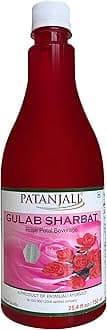 Patanjali Gulab Sharbat Bottle, 750ml