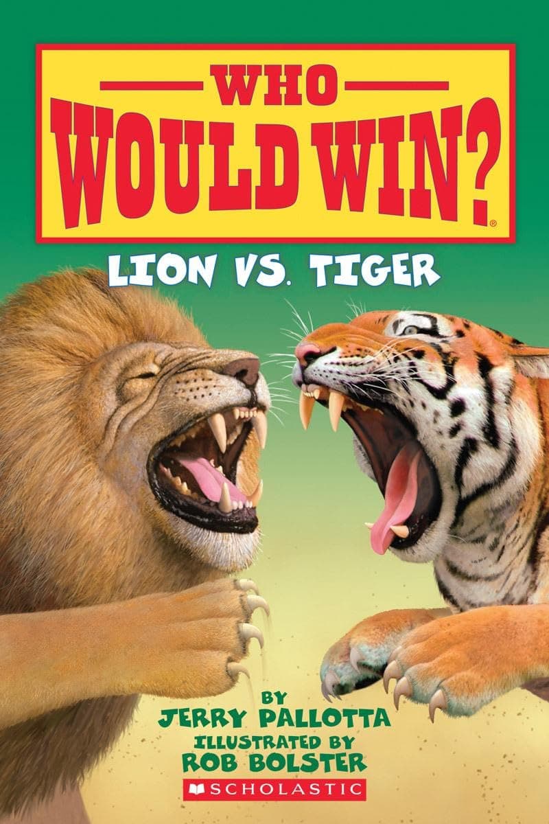 Lion vs. Tiger (Who Would Win?) Paperback – 5 January 2016