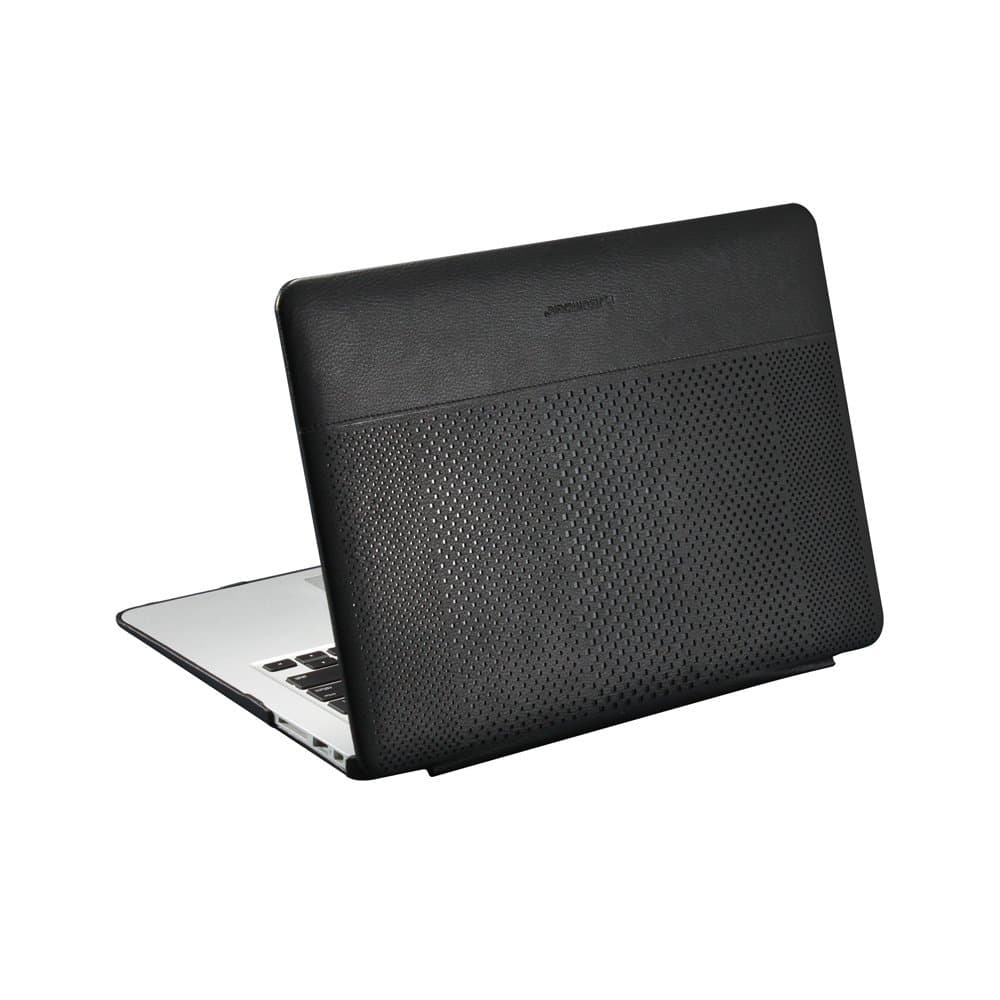 Jisoncase Black Microfiber Cover Case for Apple MacBook Air 13"