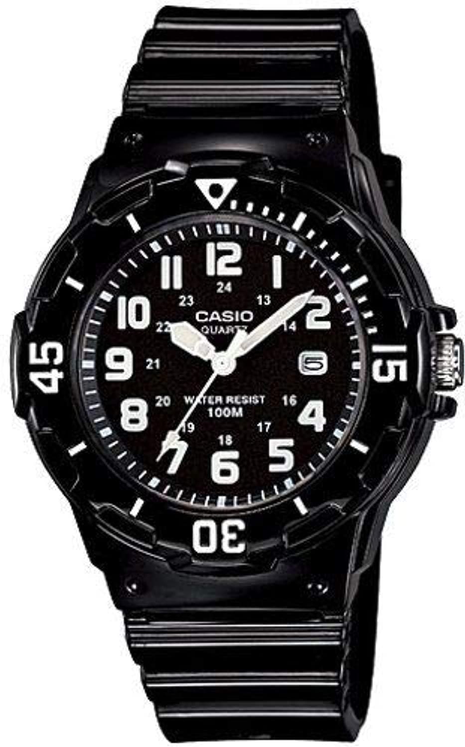 Casio Womens Quartz Watch, Analog Display and Resin Strap