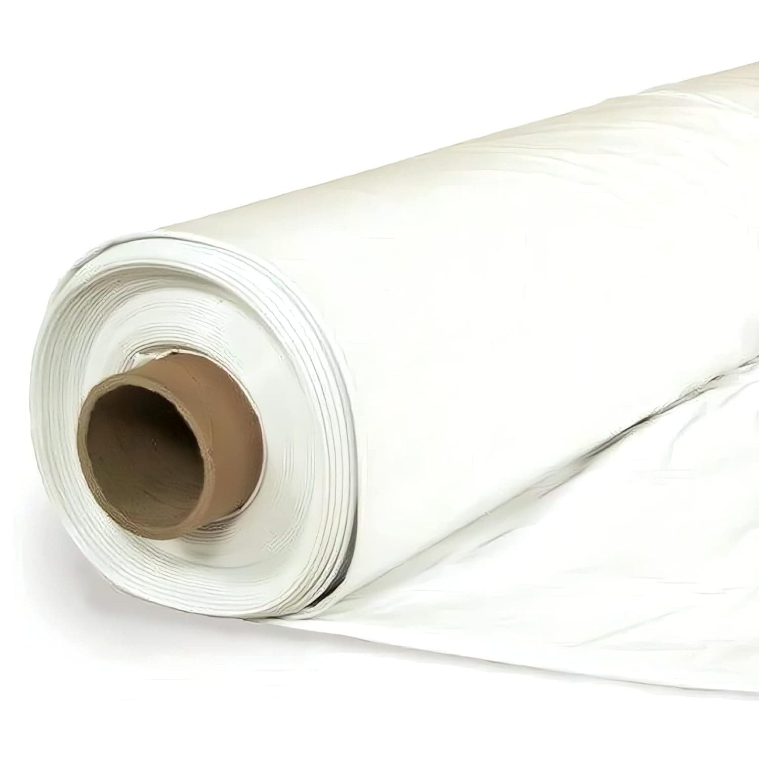 Farm Plastic Supply Polyethylene Plastic Shrink Wrap - 7 mil – Boat Shrink Film for Heat Gun, Industrial Shrink Wrap, Plastic Sheeting for Storage & Protection (White, 14' x 50')