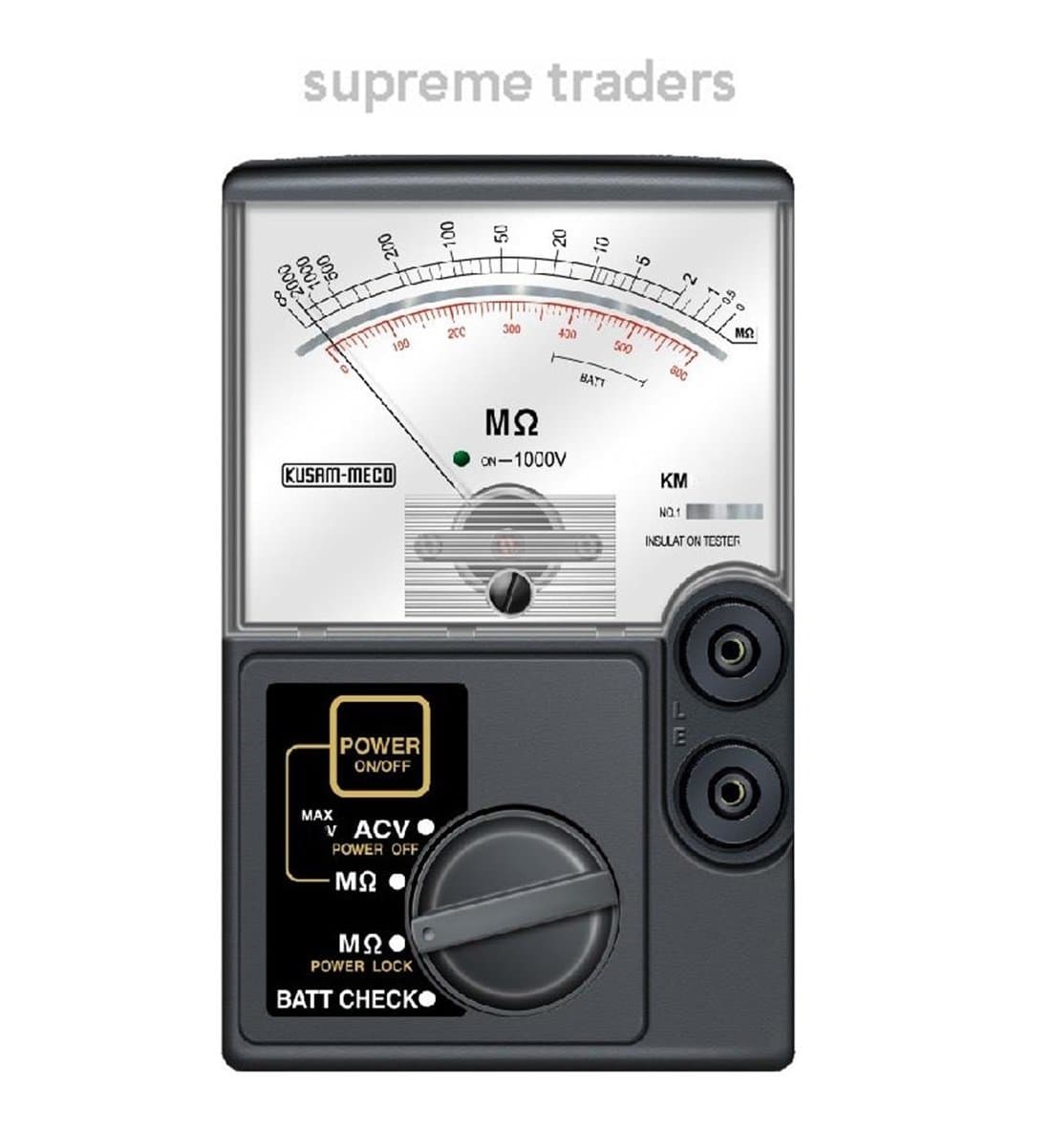 Kusam Meco KM-81 Analog Insulation Resistance Tester