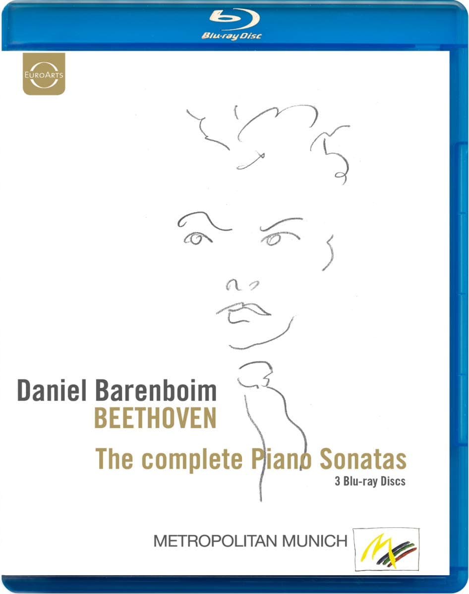 Complete Piano Sonatas Nos 1-32 [Blu-ray]