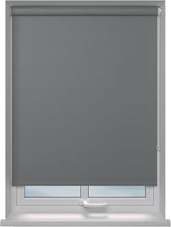 Home In Style 4U Roller blinds Thermal Blackout Roller blind - Trimmable UV Protection Child Safe Home Office Window Blinds Easy Fit Room Darkening shades Grey Blind 90cm wide x 165cm drop