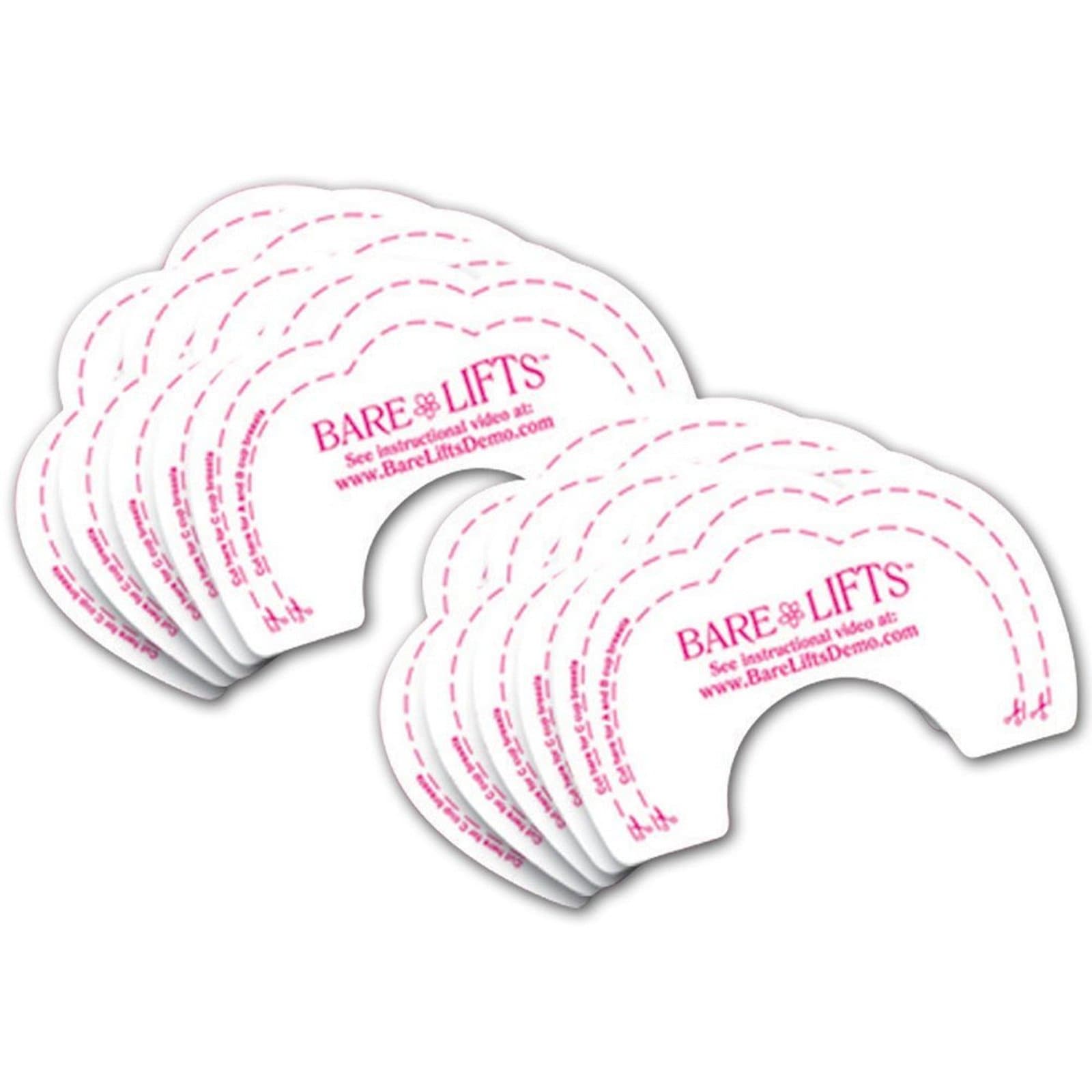 Sichun 10pcs Invisible Bare Push Up Instant Breast Lift Support Bra Shaper Adhesive Tap