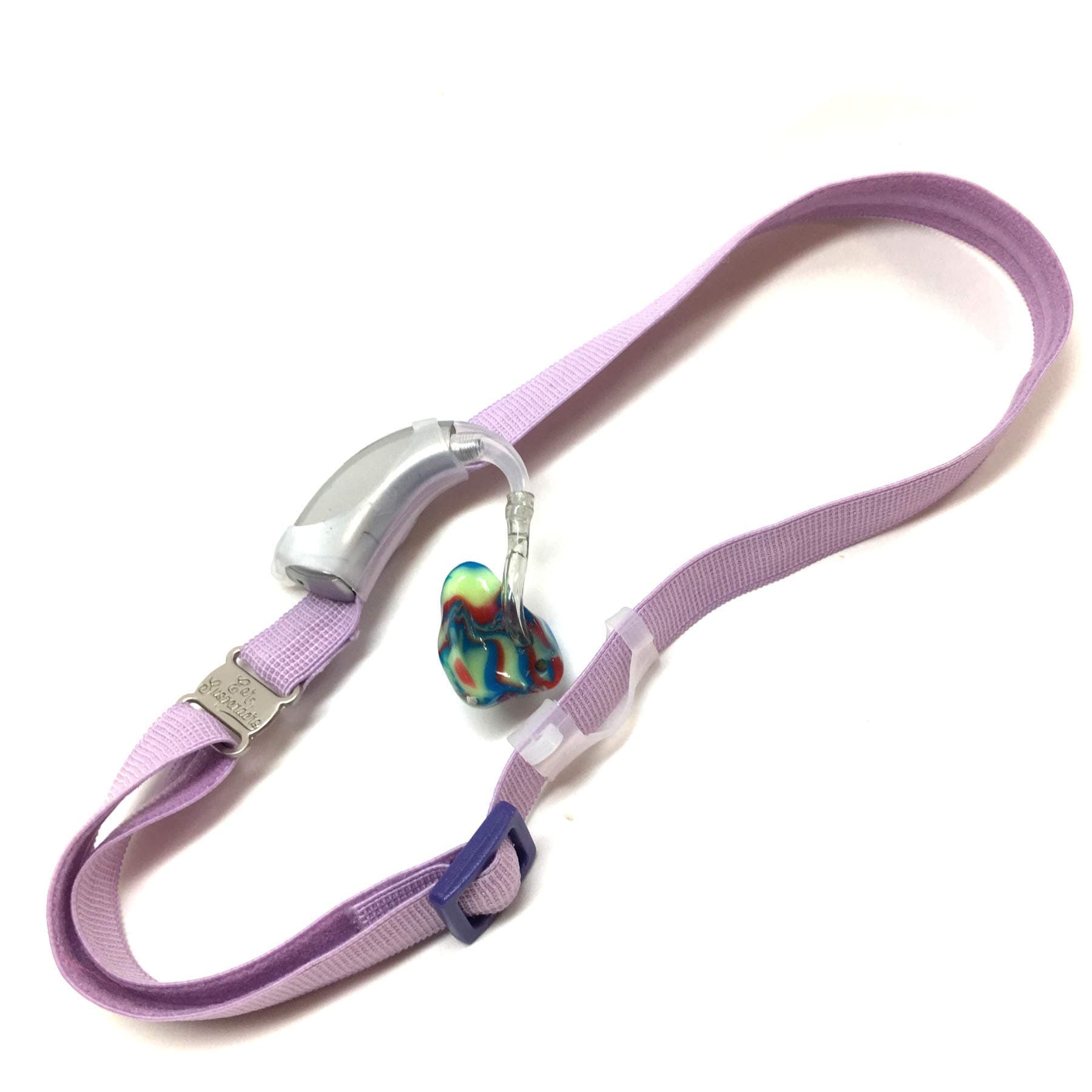 Headband for Hearing Aid Retention (Light Purple)