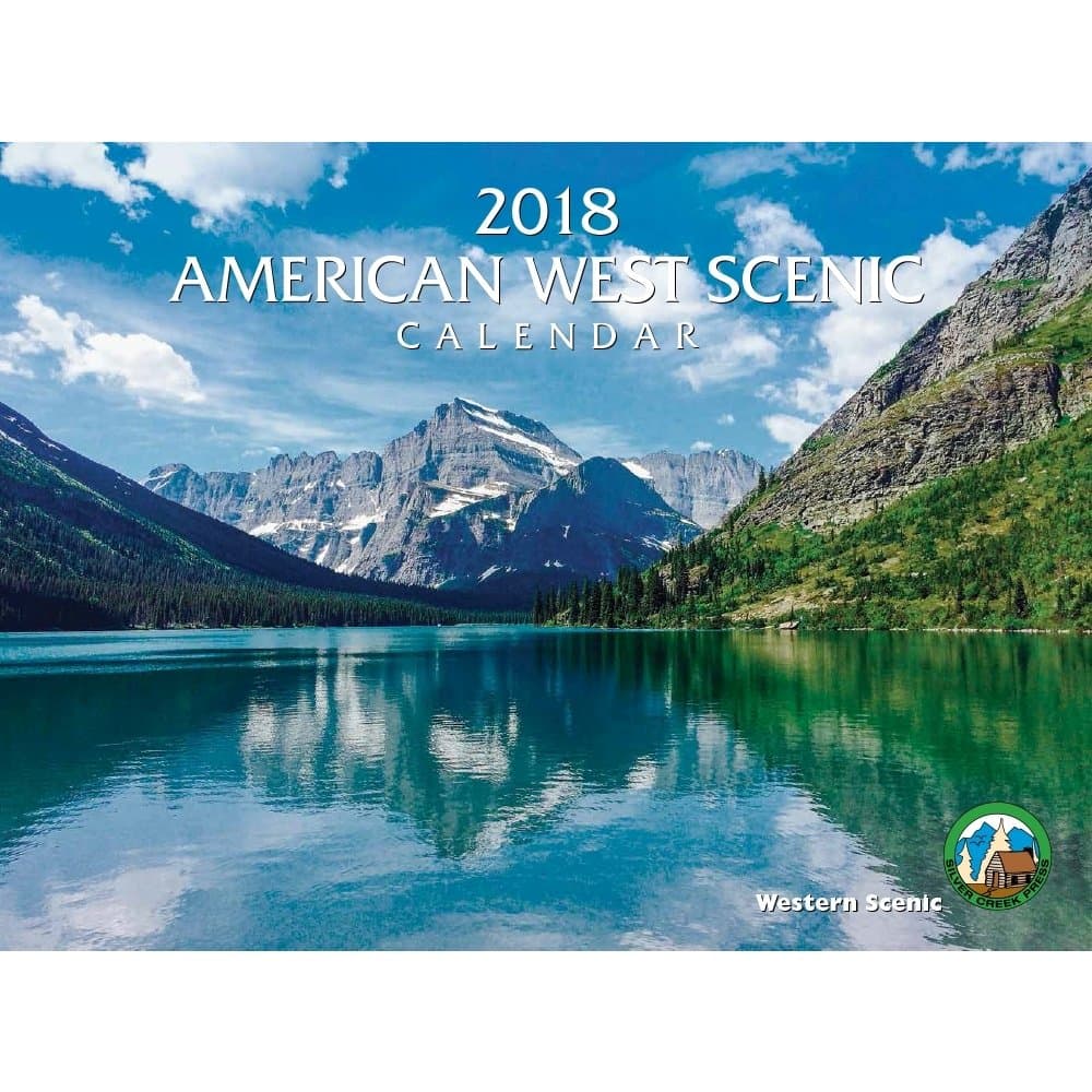 2018 American West Scenic Calendar
