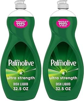 Ultra Strength Liquid Dish Soap, Original Green, 32.5 Fluid Ounce (Pack of 2)