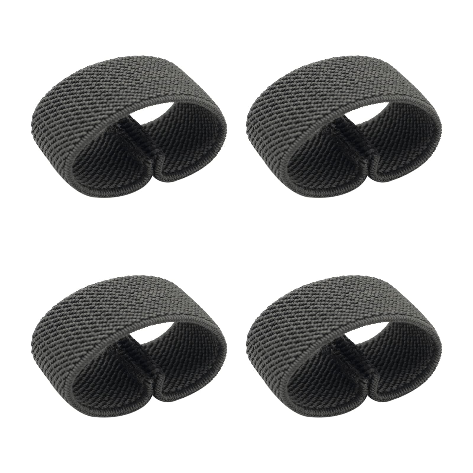 TACNEXElastic Belt Keepers Strap Organizers Belt Loop Stays Backpack Straps Holder Retainer Band for 1.5" Wide Belts/Straps