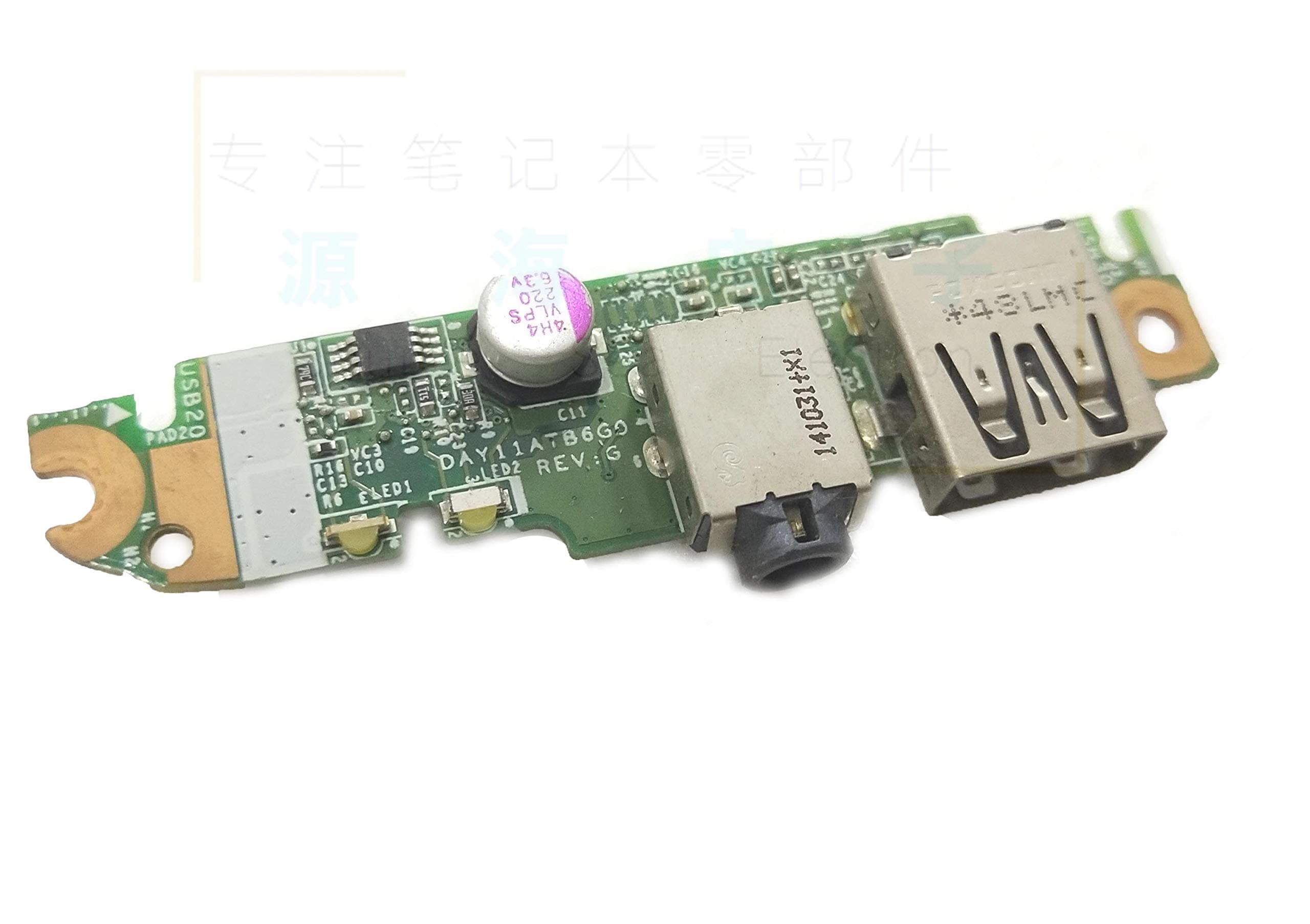 Replacement for HP Pavilion 14-P 15-P 17-P USB Audio Board 767120-001 DAY11ATB6G0
