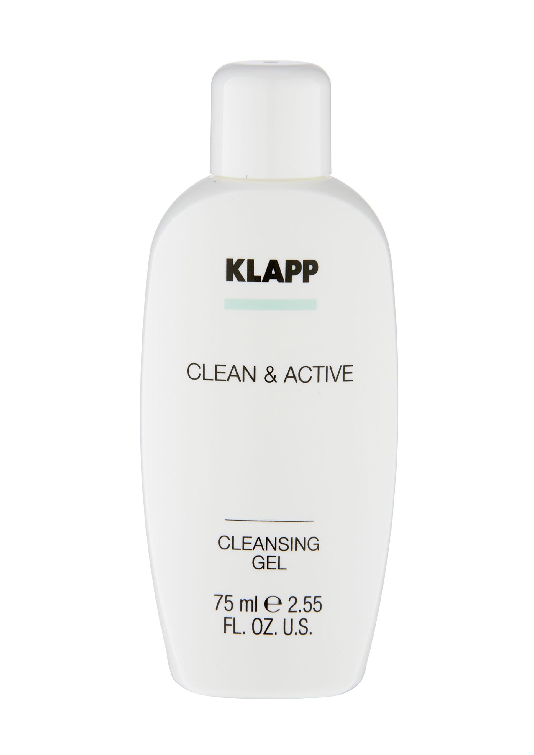 Klapp Clean $ Active Cleansing Gel – Travel Size (75ml)