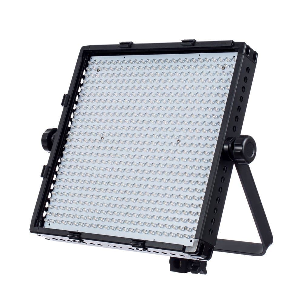 Fovitec Studio LED Lighting Panel for Continuous Photography & Video Lighting – 600 LED Bi Colour Lighting Panel, Dimmable with Stand Mount