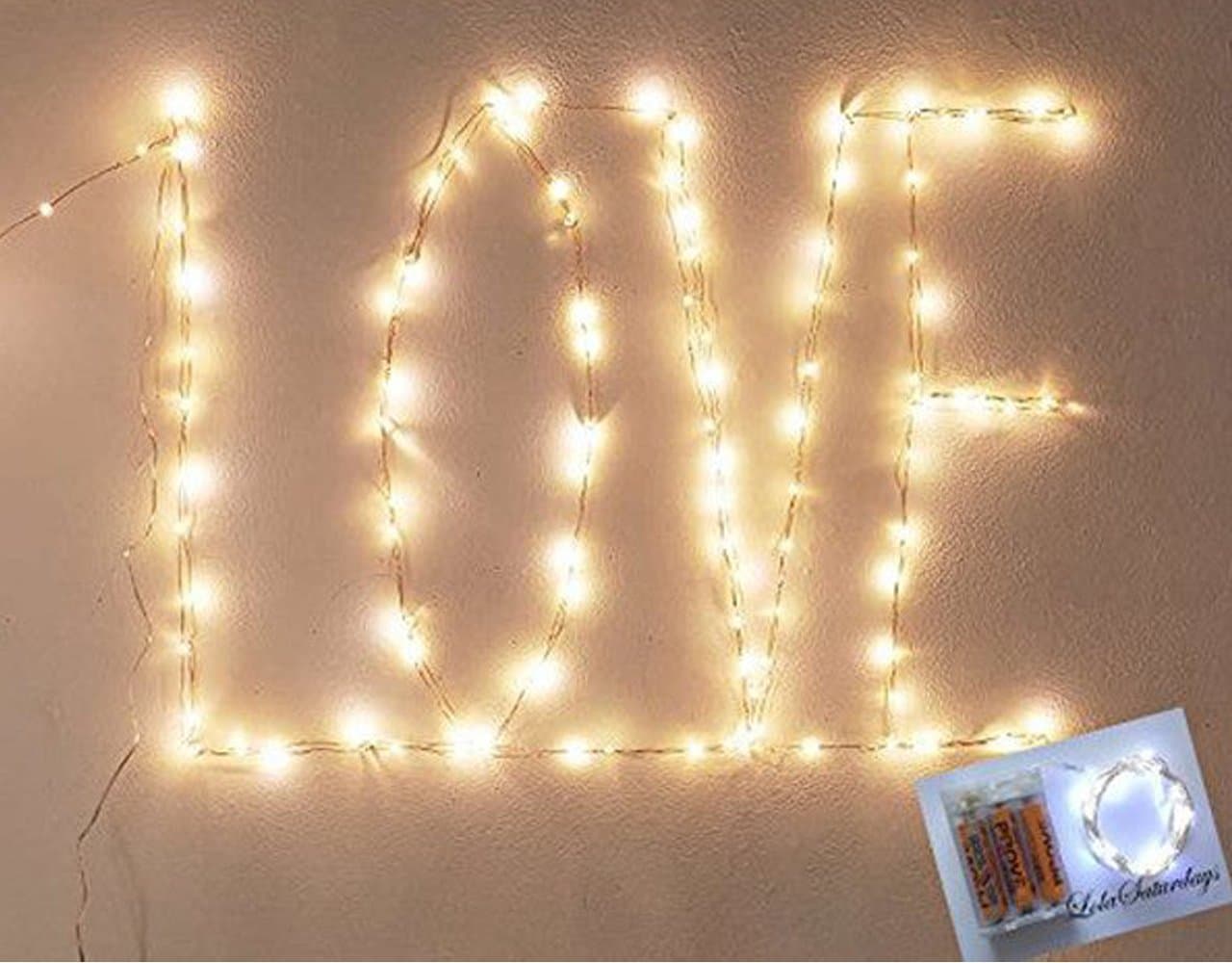 Battery Operated 7.5 Ft/2m Long High Brightness Flexible LED Starry String Light/LED Strip-Warm White-Great Flexibility to Make Your Genius Ideas Come True- TYO Technology