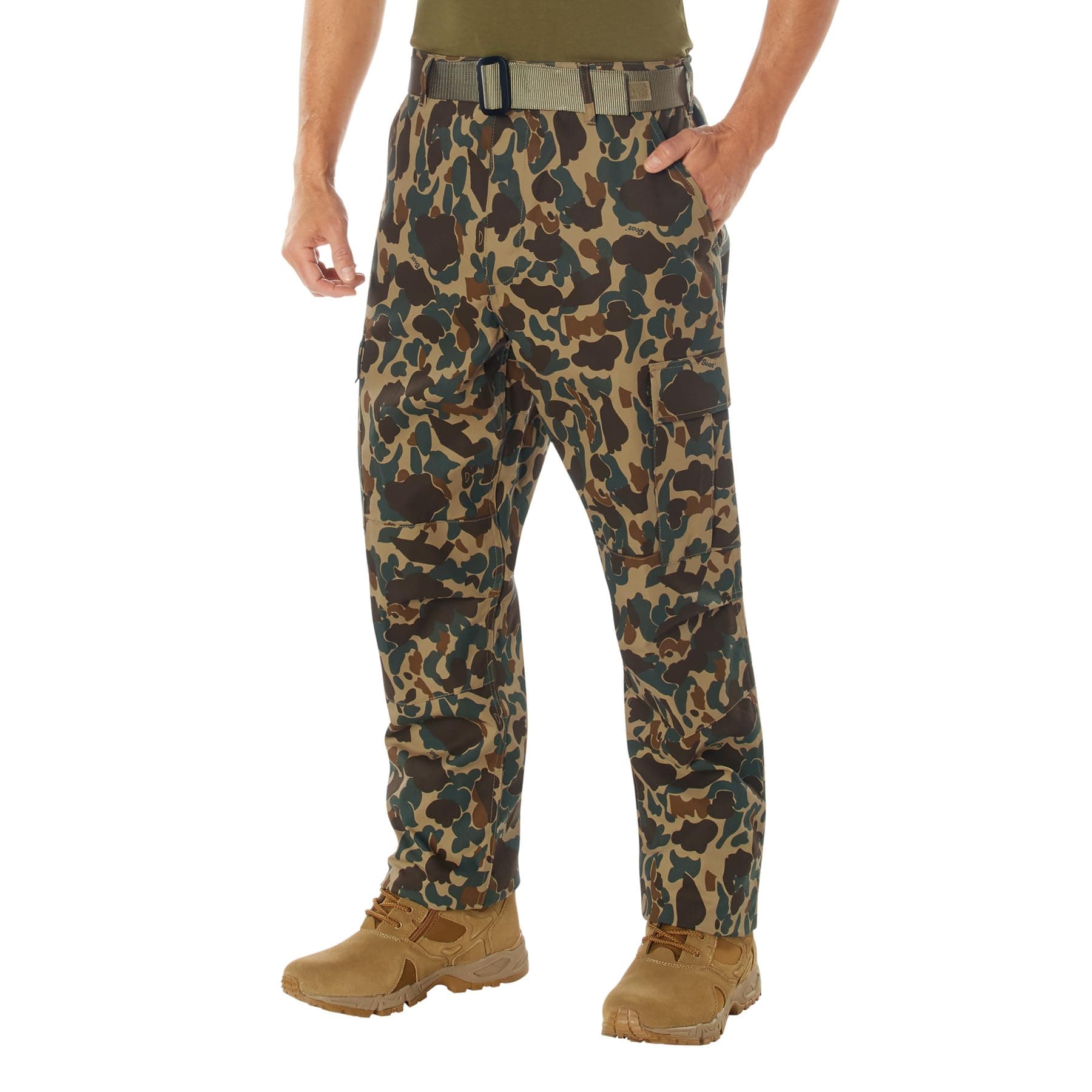 X Bear Archery Fred Bear Camo Tactical BDU Pants – Rugged & Heavy-Duty Cargo Pants