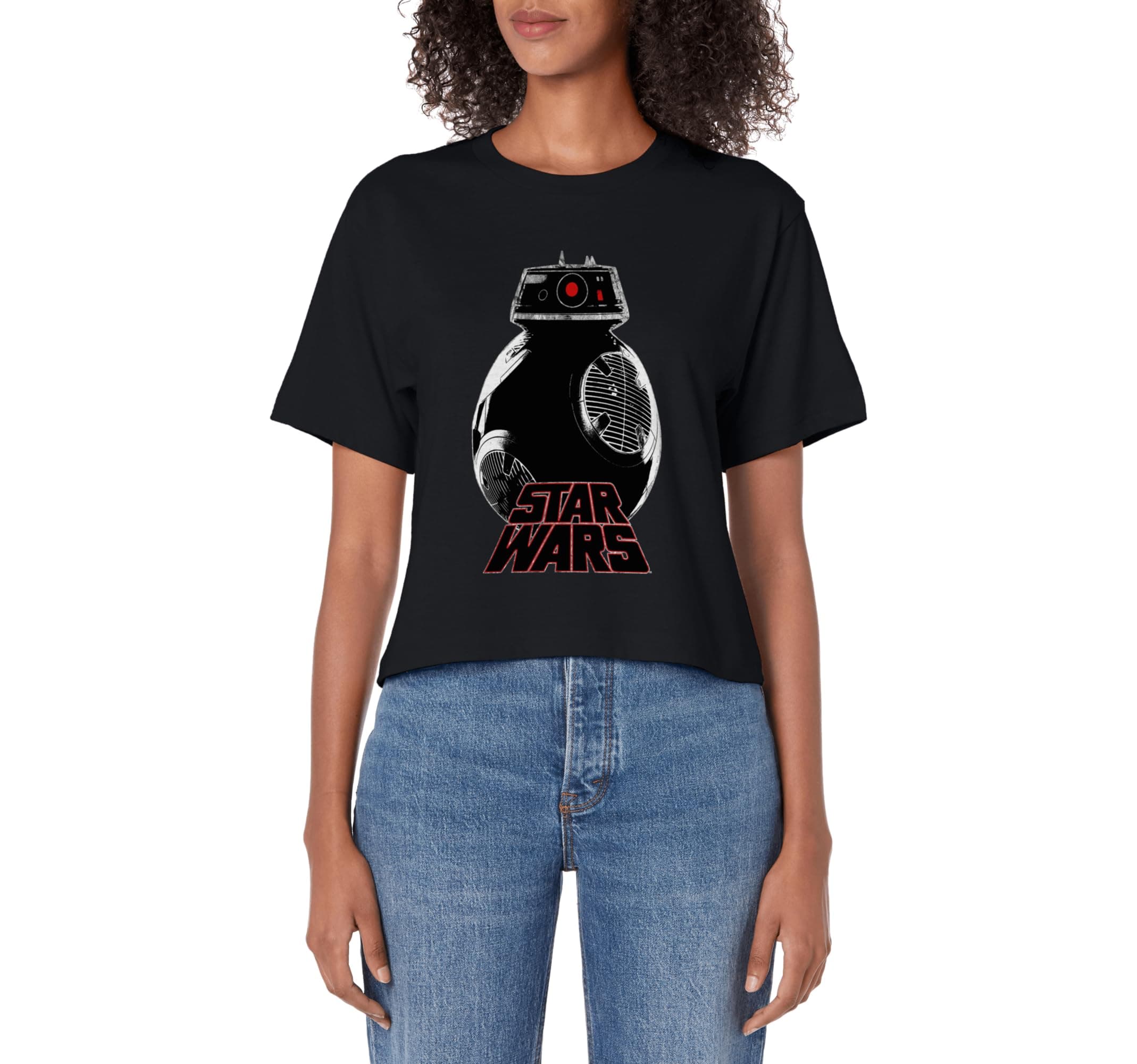 Star Wars The Last Jedi BB-9E Droid Unknown Women's Crop Top