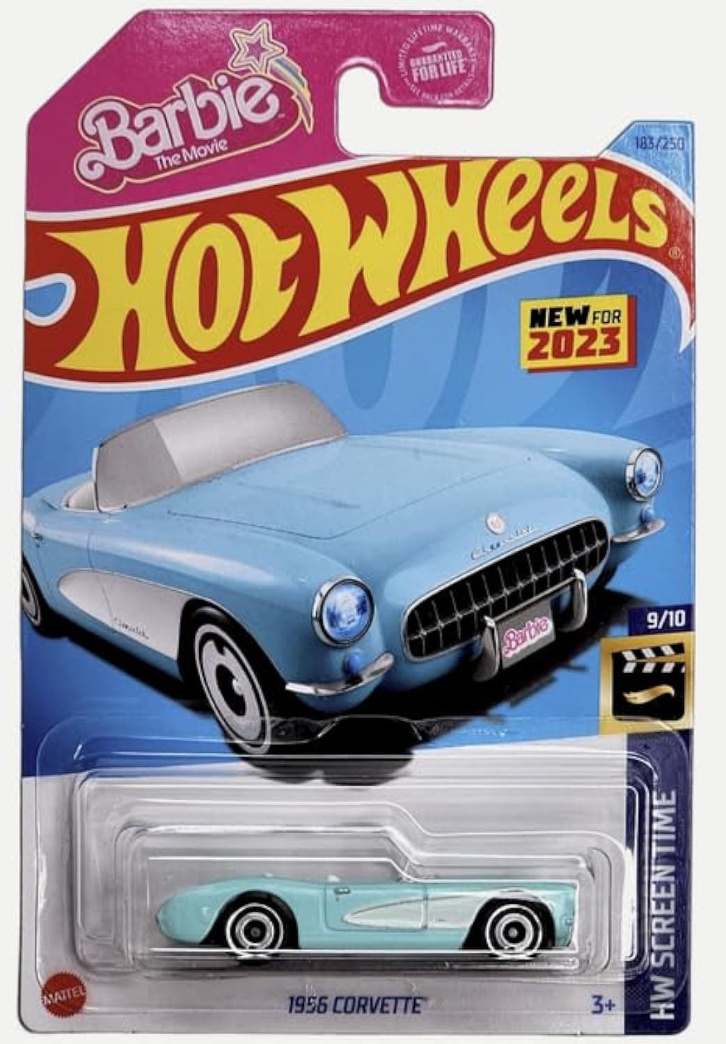 1956 Corvette, HW Screen Time 9/10 (Blue)