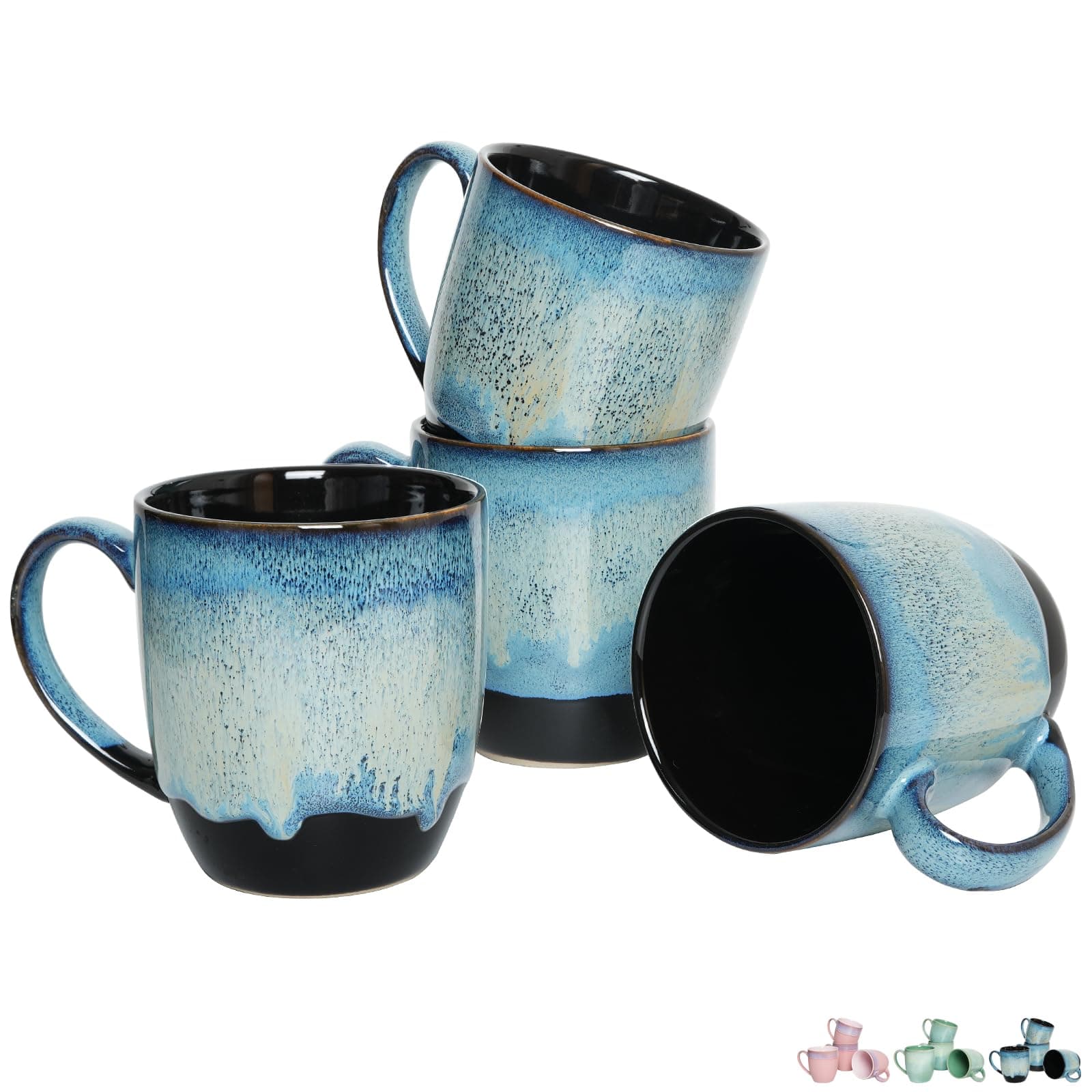 Bosmarlin coffee mugs set of 4