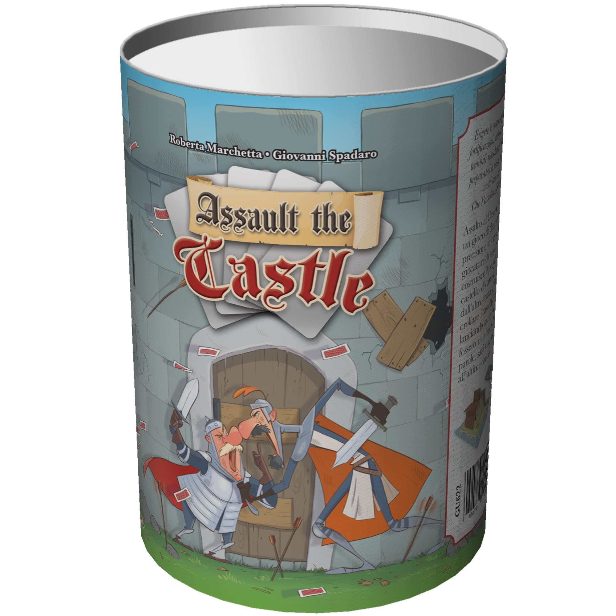Assault on The Castle Card Game | Creative Medieval Castle Building Game | Fun Family Game for Adults and Kids | Ages 6+ | 2-4 Players | Average Playtime 15-30 Minutes