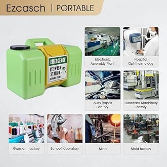 Ezcasch Portable Emergency Eyewash 9-Gallon