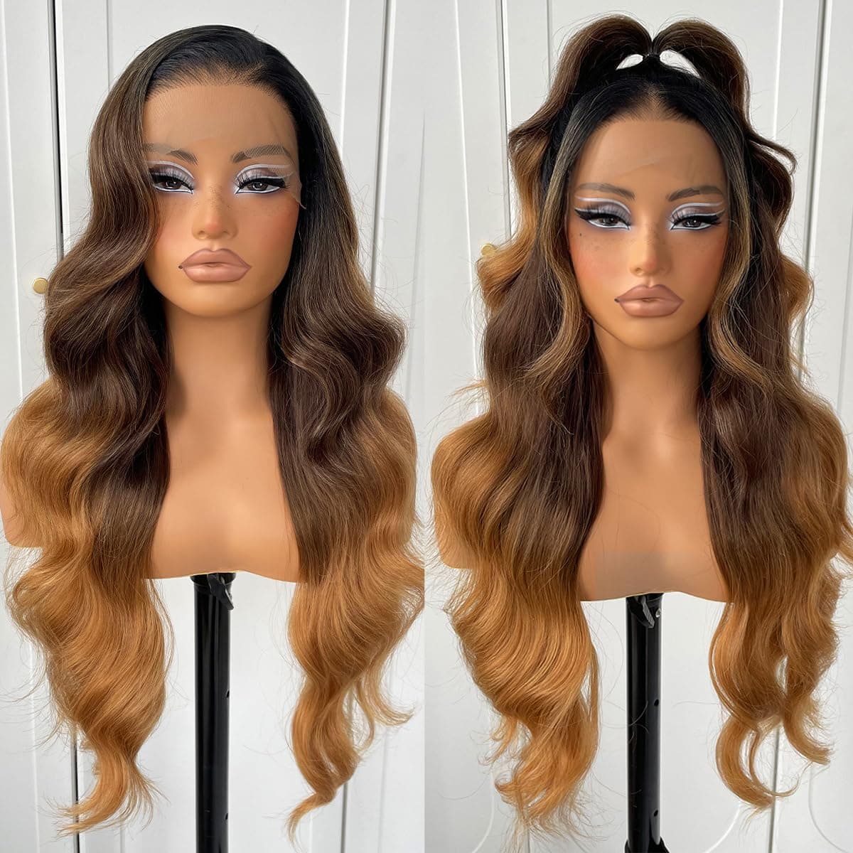 13x6 1B/3027 body wave wig