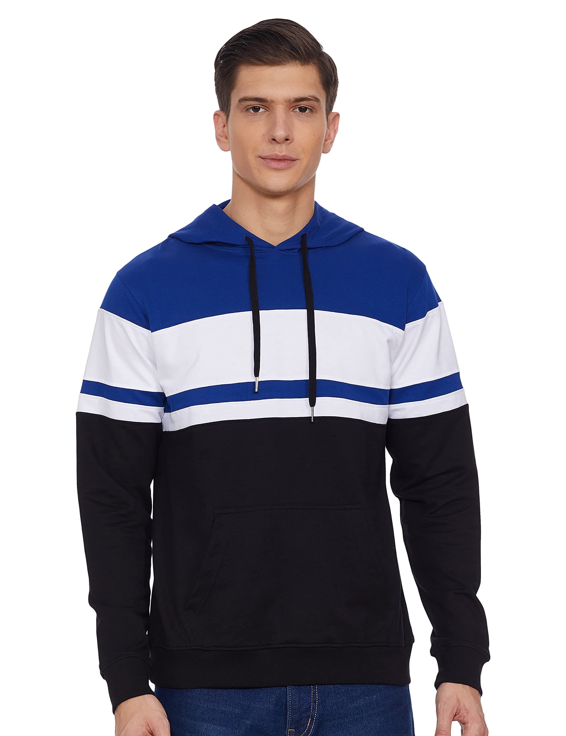 DiverseMen Hooded Full Sleeve Sweatshirt
