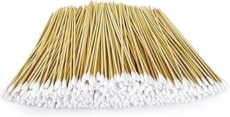 500 PCS Long Cotton Swabs, 6 Inch Cotton Swabs with Wooden Sticks for Beauty Enthusiasts, Electronics Owners, Hobbyists & Crafters, Pet & Baby Care, General Household