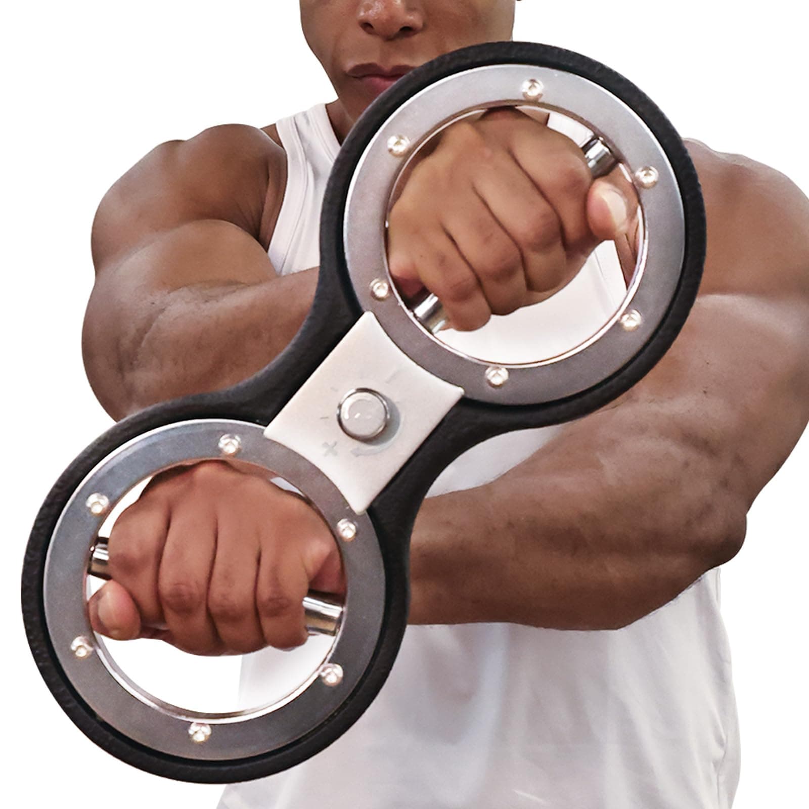 Fitarc 8/12 Pounds Burn Machine, Grip Strength Trainer, Arm Workout Equipment for Men and Women, Multifunctional Hand and Forearm Trainer, Arm and Shoulder Strength Training for Home and Gym Workouts