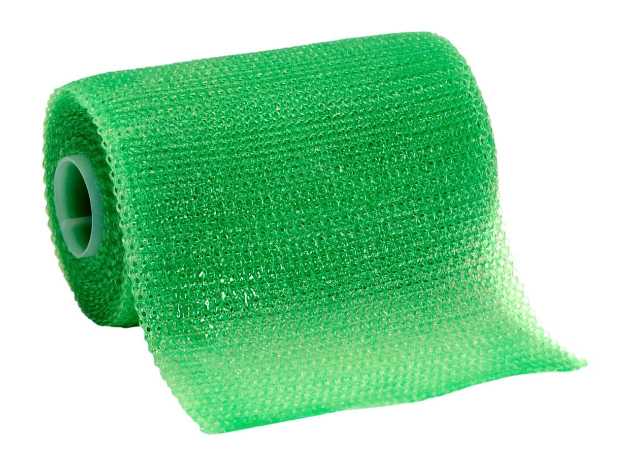 3M Scotchcast 82003V Plus Casting Tape, Bright Green 3" x 4 Yard (Pack of 10)